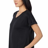 Carole Hochman 3 Piece Pyjama Set In Black