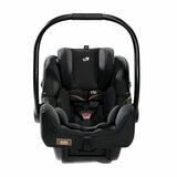 Studio image of the Joie I-Jemini Signature Car Seat from the front, headrest raised