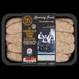 Riverway Foods 18 Caramelised Onion Pork Sausages 1.2kg