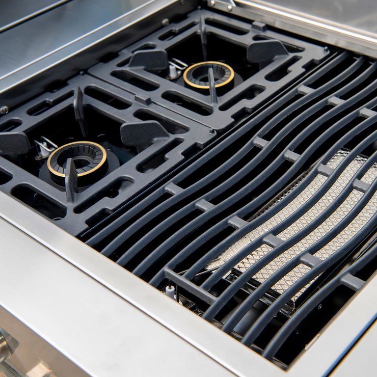KitchenAid 9 Burner Island Gas Barbecue Grill + Cover Costco UK
