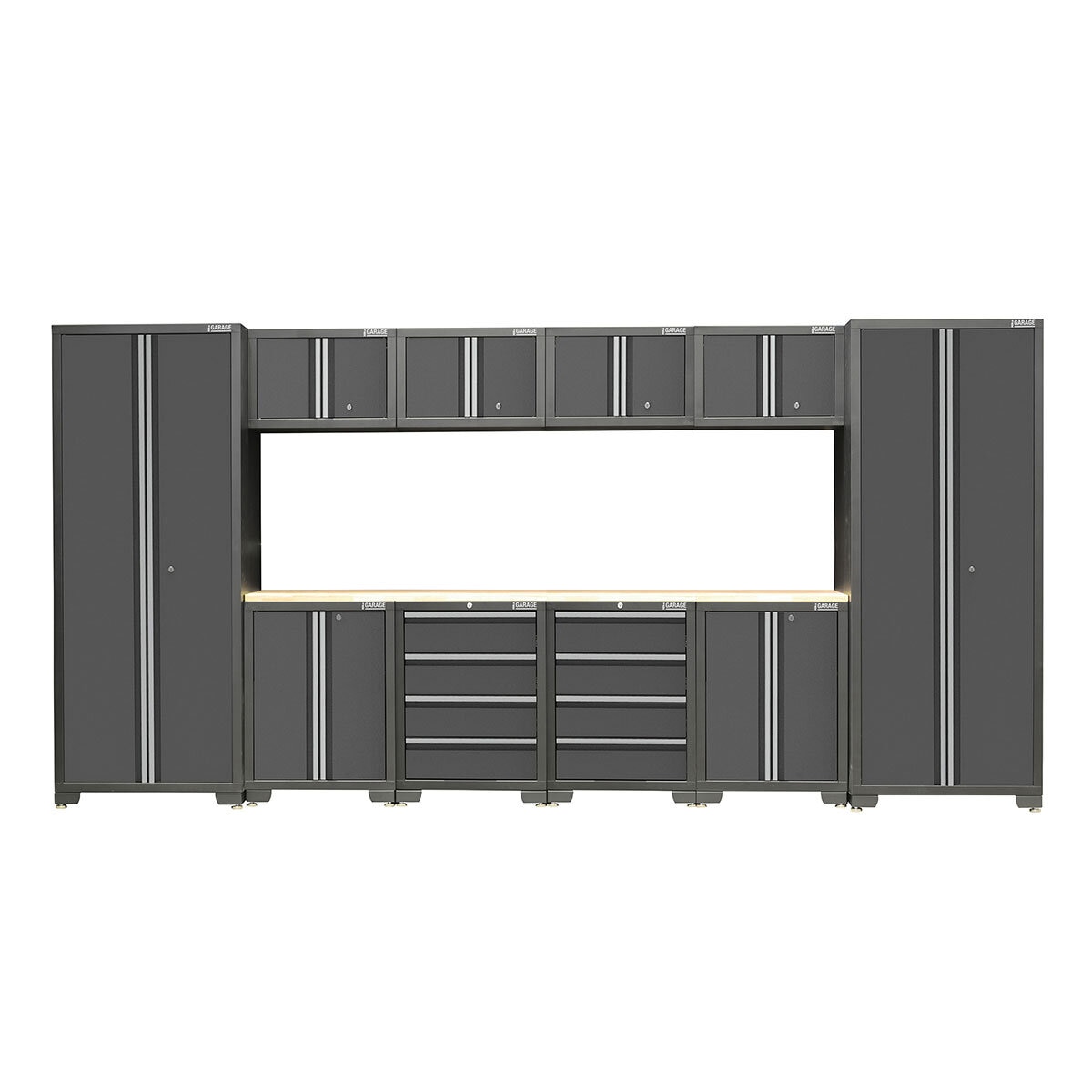 Hilka 24 Gauge Steel 11 Piece Cabinet Set