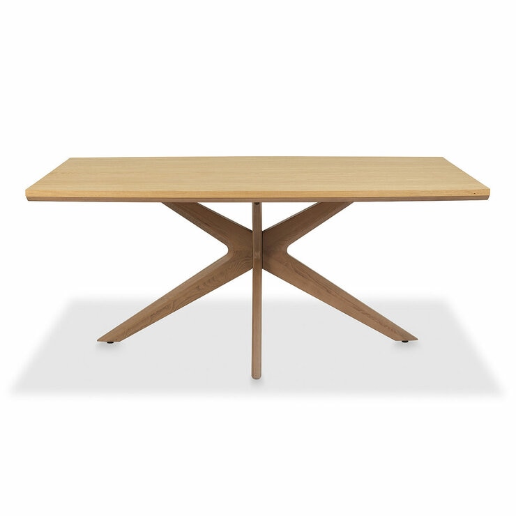 Bentley Designs Kristen Light Oak Dining Table, Seats 6 Bentley Designs Kristen Light Oak Dining Table, Seats 6