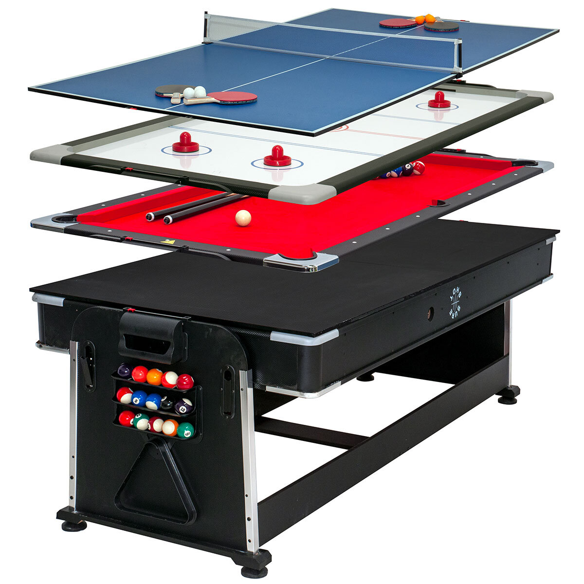 Pureline 7ft Multi Games & Dining Table - Pureline Table Sports