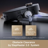 Lifestyle image of MOVA Z60 Ultra Roller Complete Robot with obstacle clearance