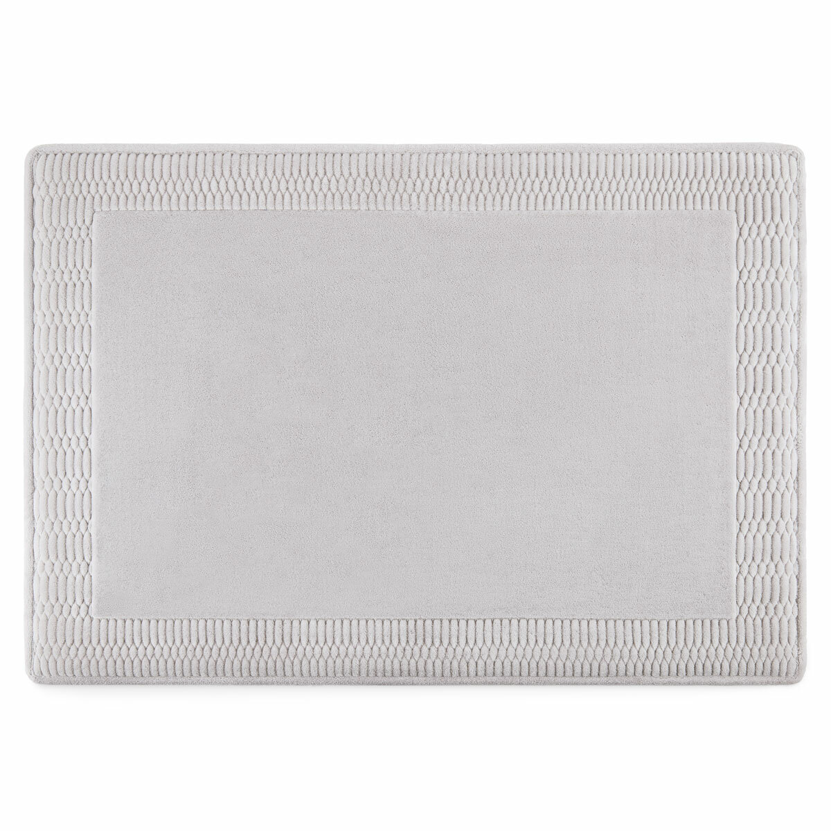 Paramount Memory Foam Plush Bath Mat in Grey, 60 x 91 cm