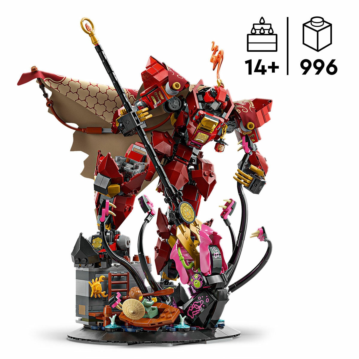 LEGO Ninjago The Fire Knight Mech - Model 71846 (14+ Years)