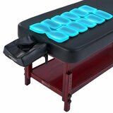 Master Massage AirMaster 76cm Airwave Massage Table, Mahogany Frame