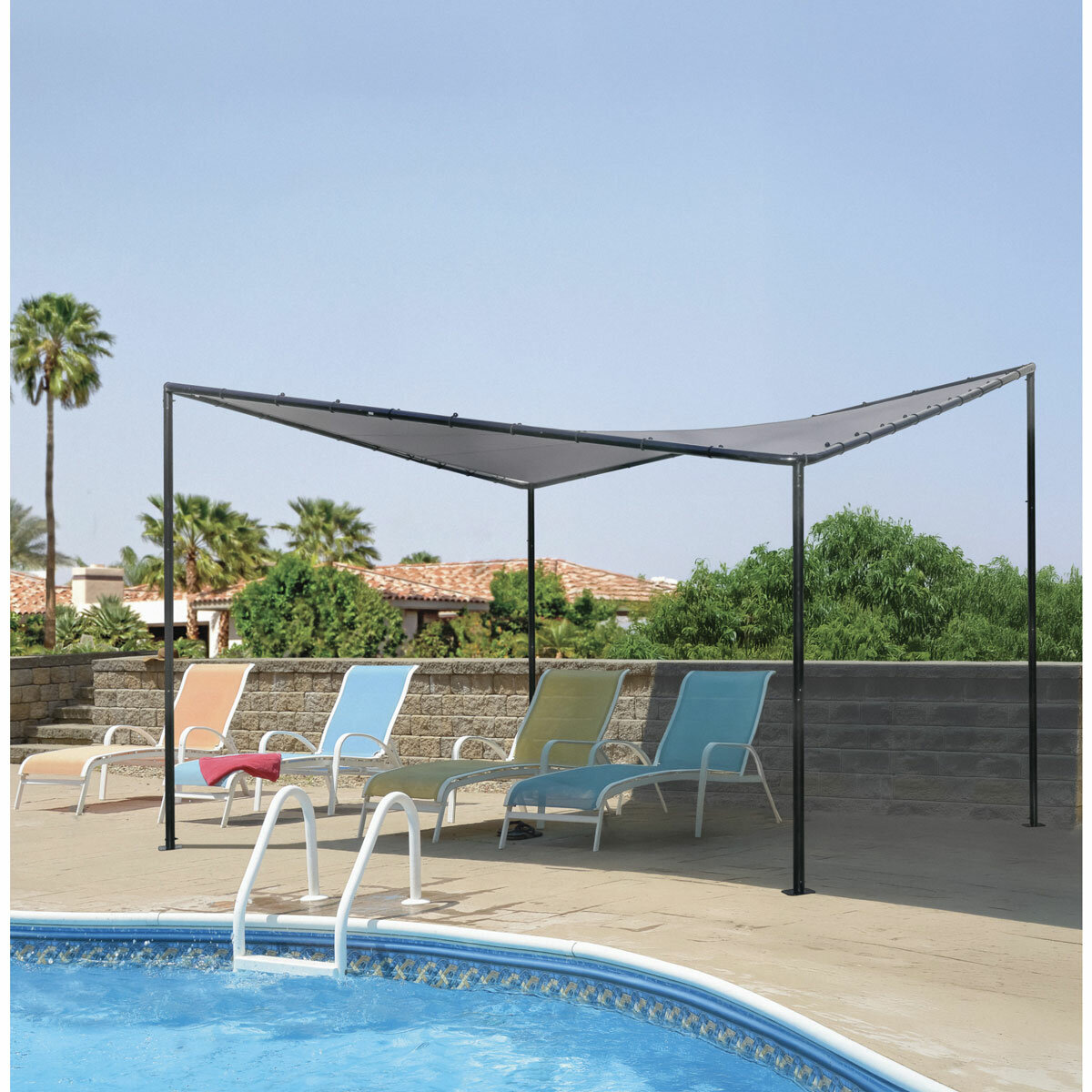 Sojag 12ft x 12ft (3.7 x 3.7m) Del Ray Shade Gazebo