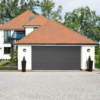 Cardale Rib Horizontal Sectional Door with Installation up to 2.286 metres width in 3 Colours