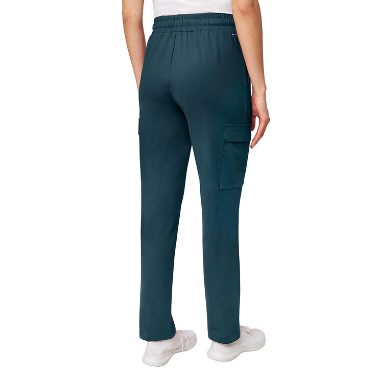 Mondetta Ladies Cargo Pocket Pant in Teal