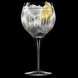 Luigi Bormioli Diamante Crystal Gin Glasses, 650ml, 8 Pack