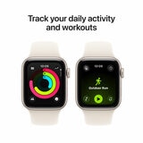 Buy Apple Watch SE 3 GPS, 40mm Starlight Aluminium Case with Starlight Sport Band M/L, MEH54MP/A at costco.co.uk