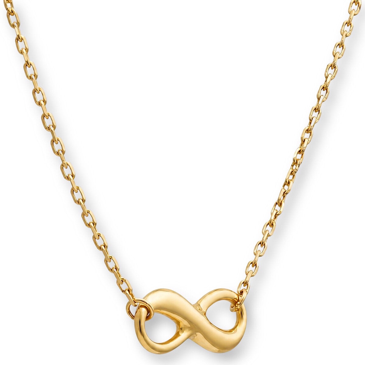 14ct Yellow Gold Infinity Necklace 14ct Yellow Gold Infinity Necklace