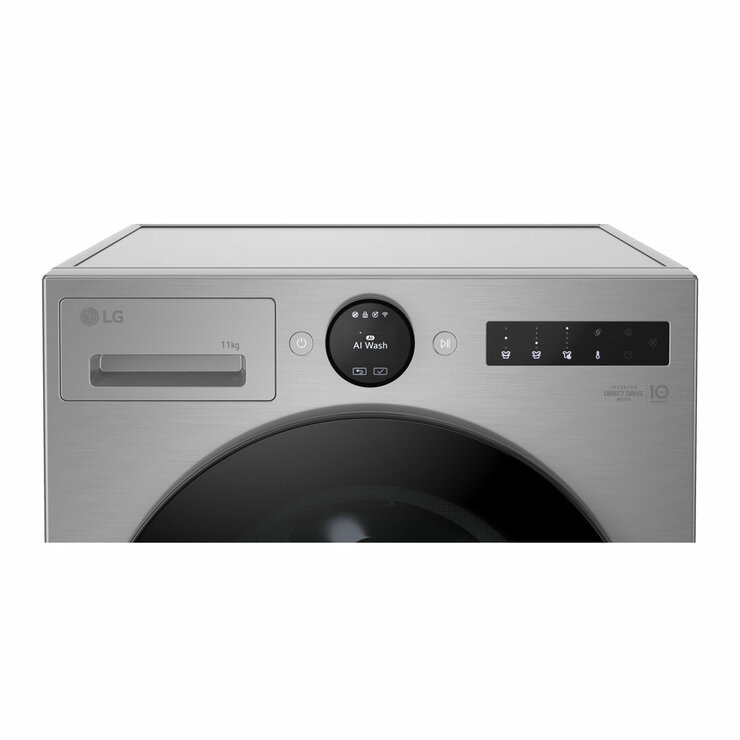 LG F4X7011TSB 11kg, 1400rpm, Washing Machine, A Rated in Silver