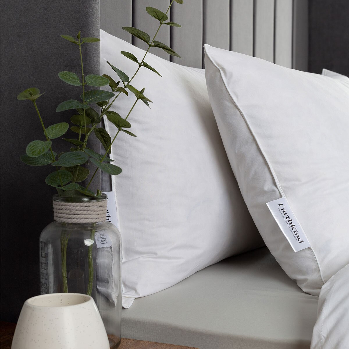Earthkind Reclaimed Down Feather Pillow Costco UK