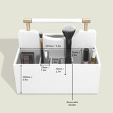 Pebble White Classic Cosmetic Organiser