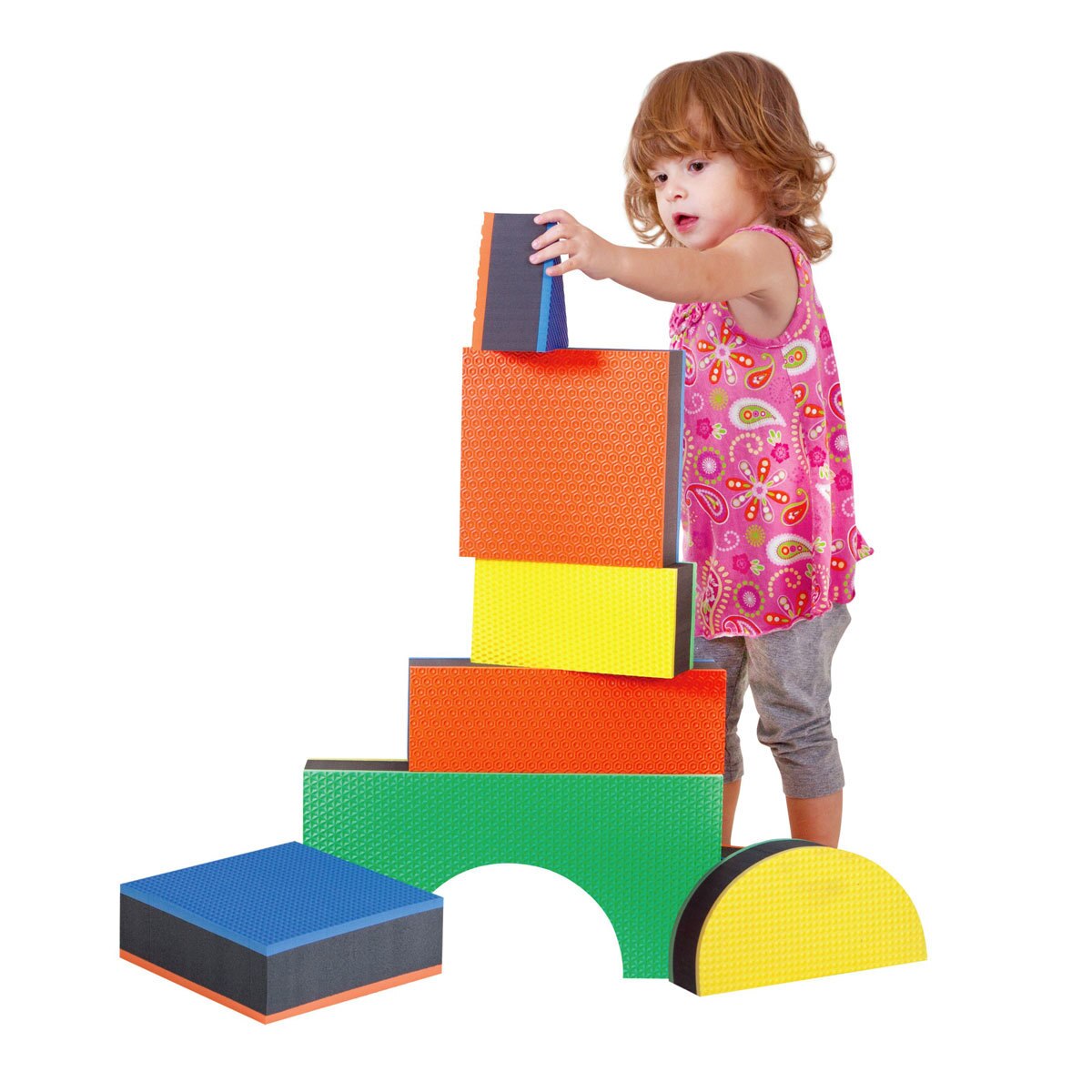 Edufoam: Jumbo Textured Blocks Set