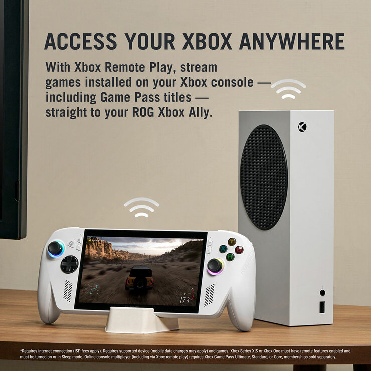 ASUS ROG Ally Handheld Gaming Console, RC73YA-NH002W