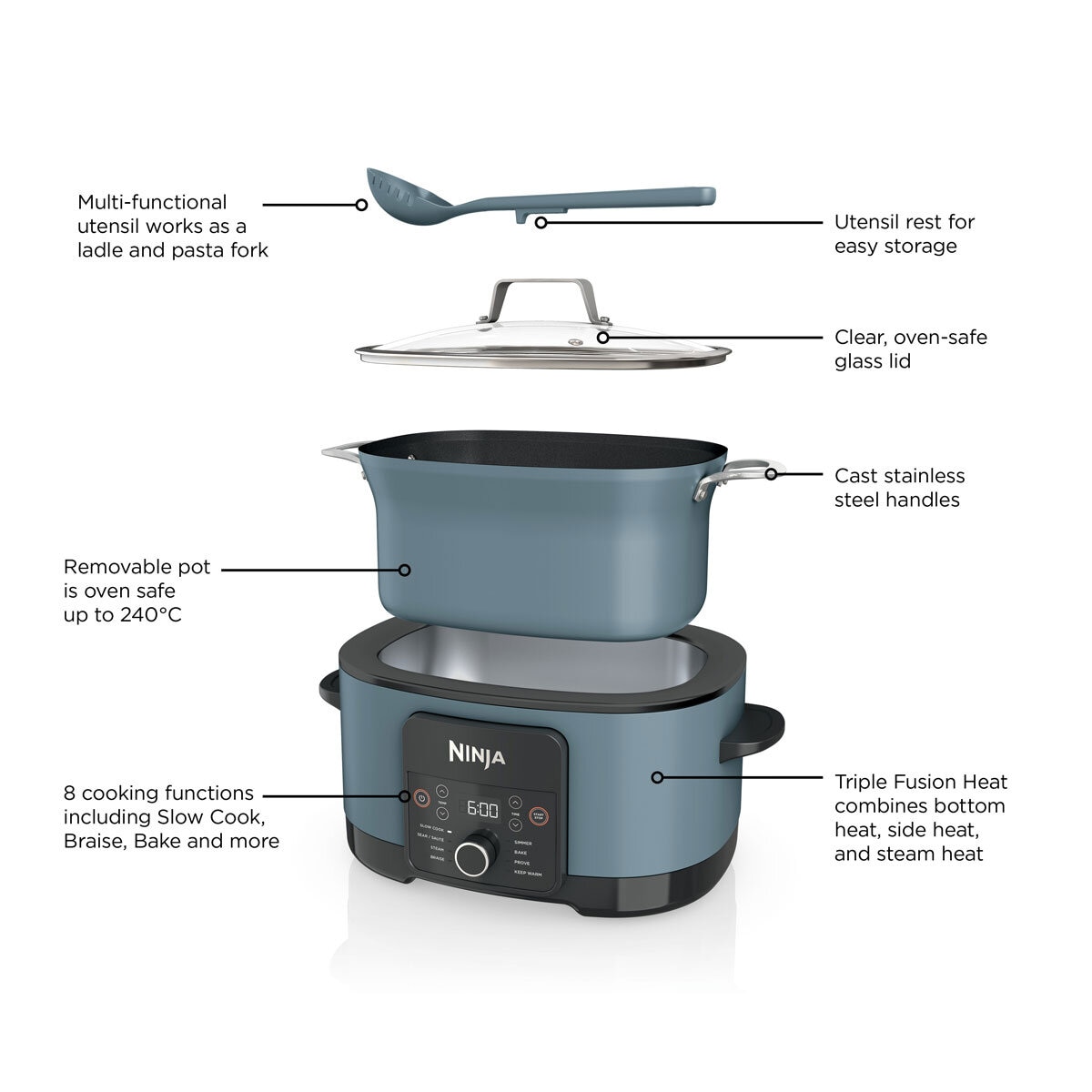Ninja Foodi 8-in-1 PossibleCooker Lifestyle Image