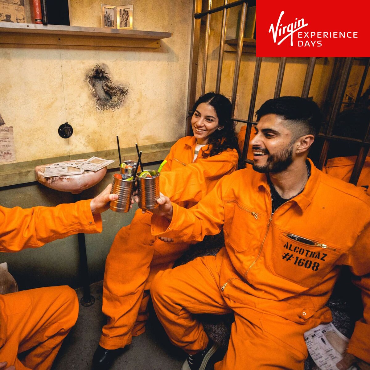 Virgin Experience Days Theatrical Cocktail for Two at Alcotraz