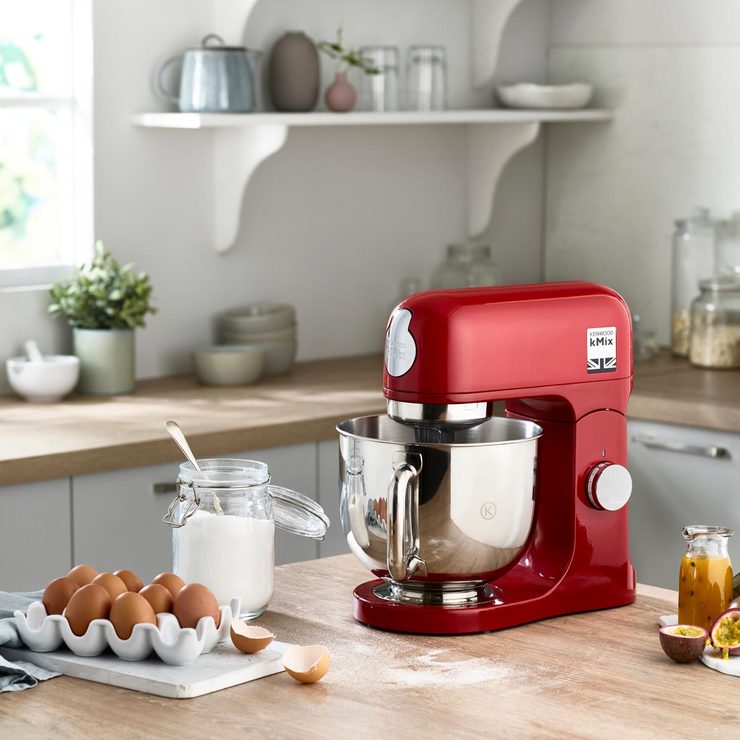 lifestyle image of stand mixer