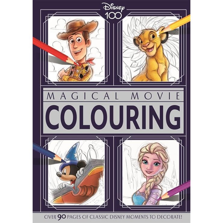 Disney Colouring 100 Disney Colouring 100