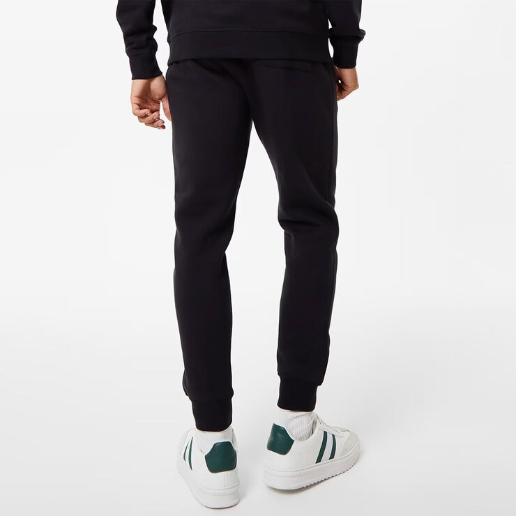 Jack Wills Mens Logo Jogger in Black Jack Wills Mens Logo Jogger in Black