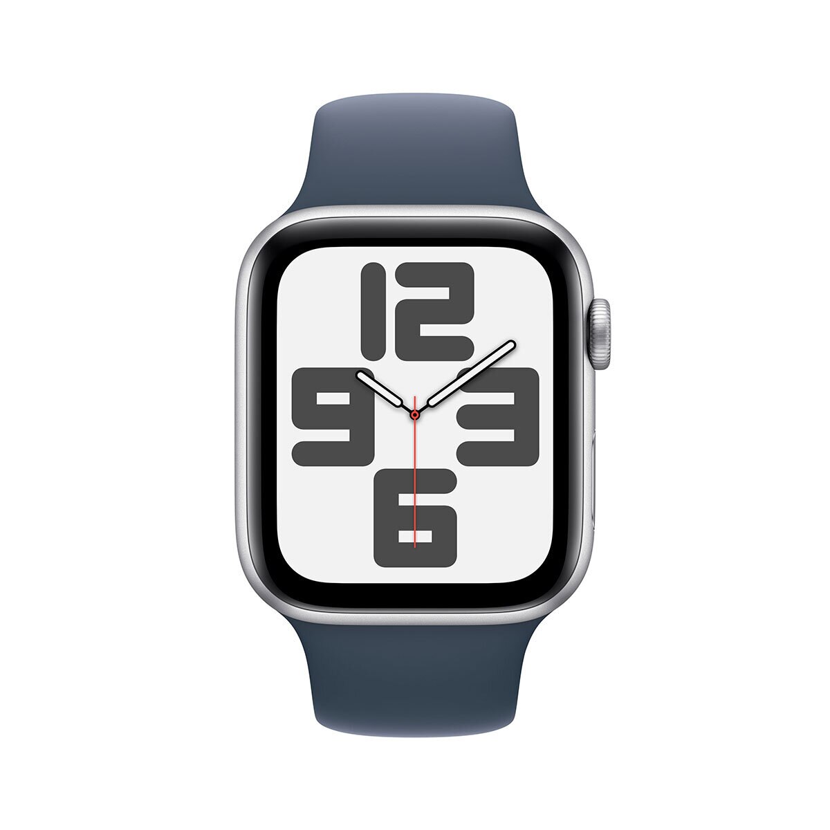 Apple Watch SE GPS 44mm Silver Aluminium Case with Storm
