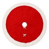 Decorative 66 inch (1.68 m) Christmas Tree Skirt in 3 Colours