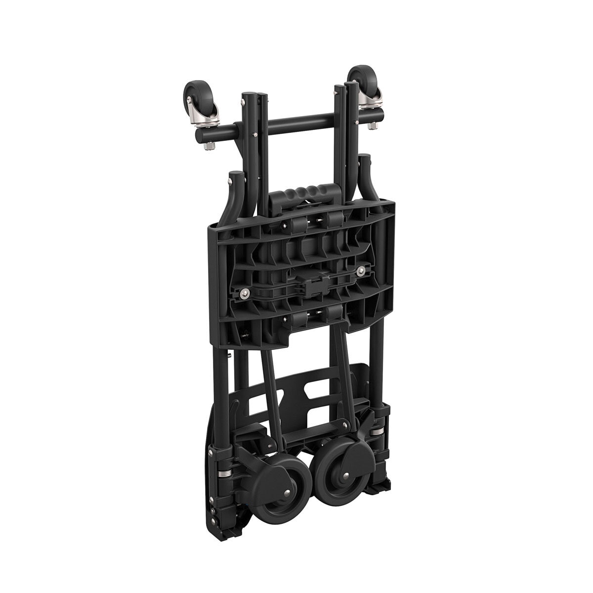 Folded view COSCO 2-IN1 FOLDING HAND TRUCK SHIFTER
