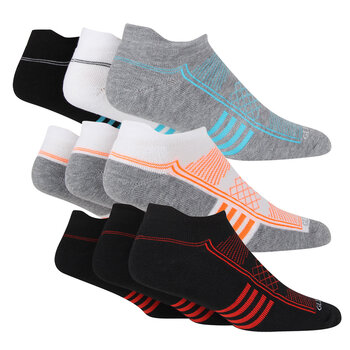 Glenmuir Men's Cushioned Sport Sock, 2 x 3 Pack in 3 Colours