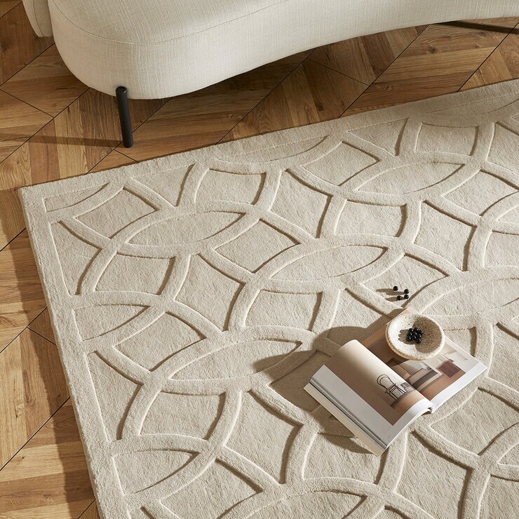 Concept Looms Priory rug in living room