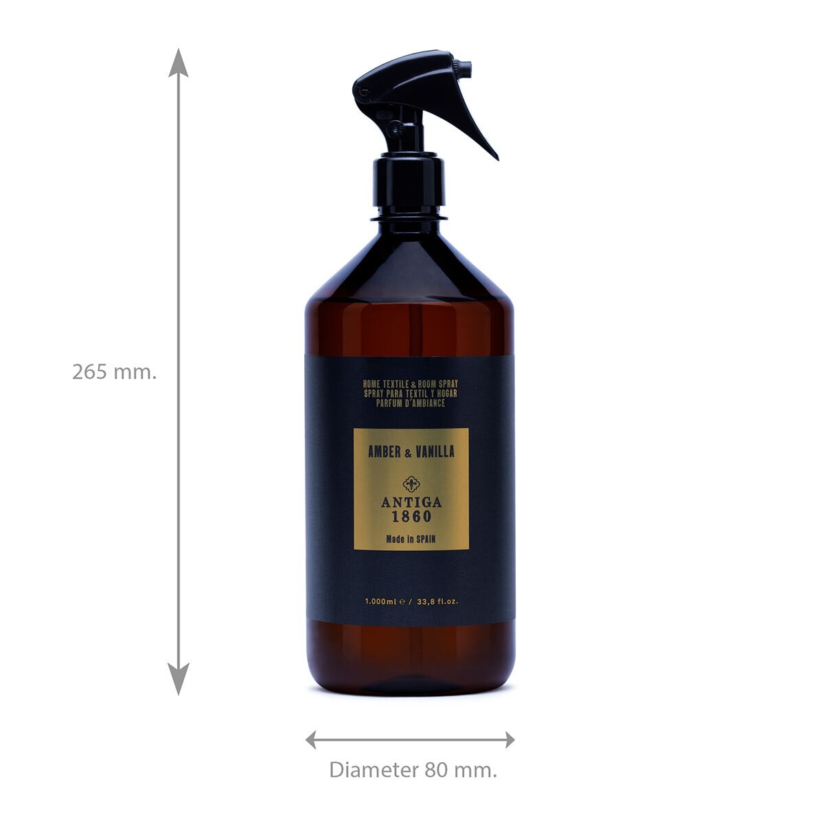 Antiga 1860 Home Textile & Room Spray, 1L in 3 Scents
