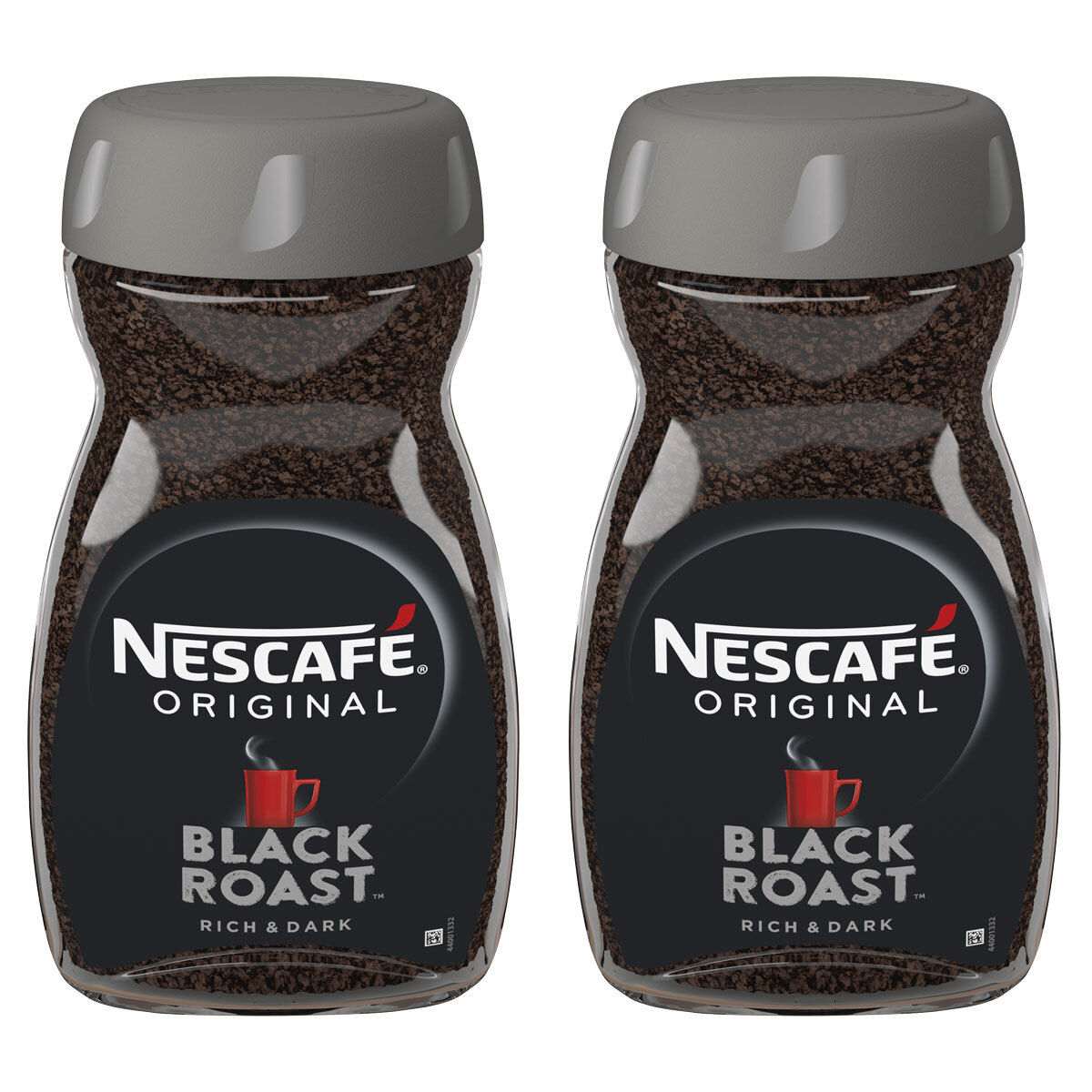 Nescafe Original Black Roast Instant Coffee, 2 x 200g