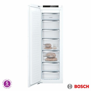 Bosch Series 4, GIN81VEE0G Fully Integrated Freezer, E Rated