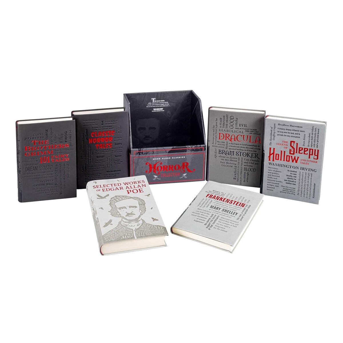 Cloud Classics x6 Book Box Set in 2 Options: Jane Austen or Tales of Horror