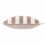 Yard Hayle Rust Striped Indoor Outdoor Cushion, 50 x 50 cm