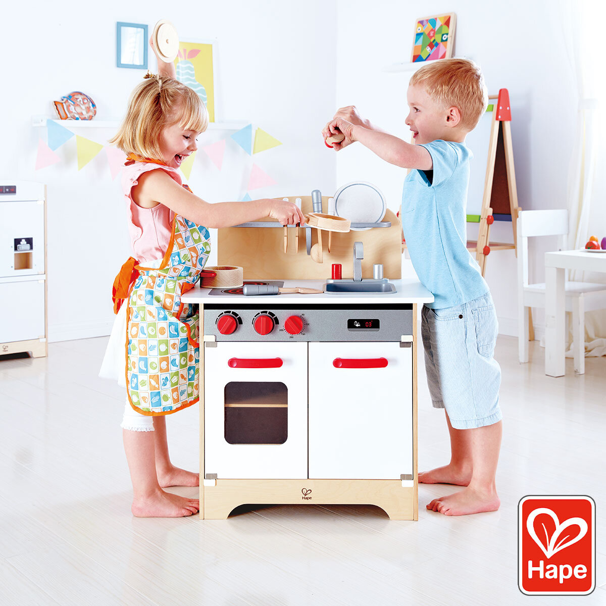 Buy Hape Deluxe Mini Kitchen Lifestyle Image at Costco.co.uk