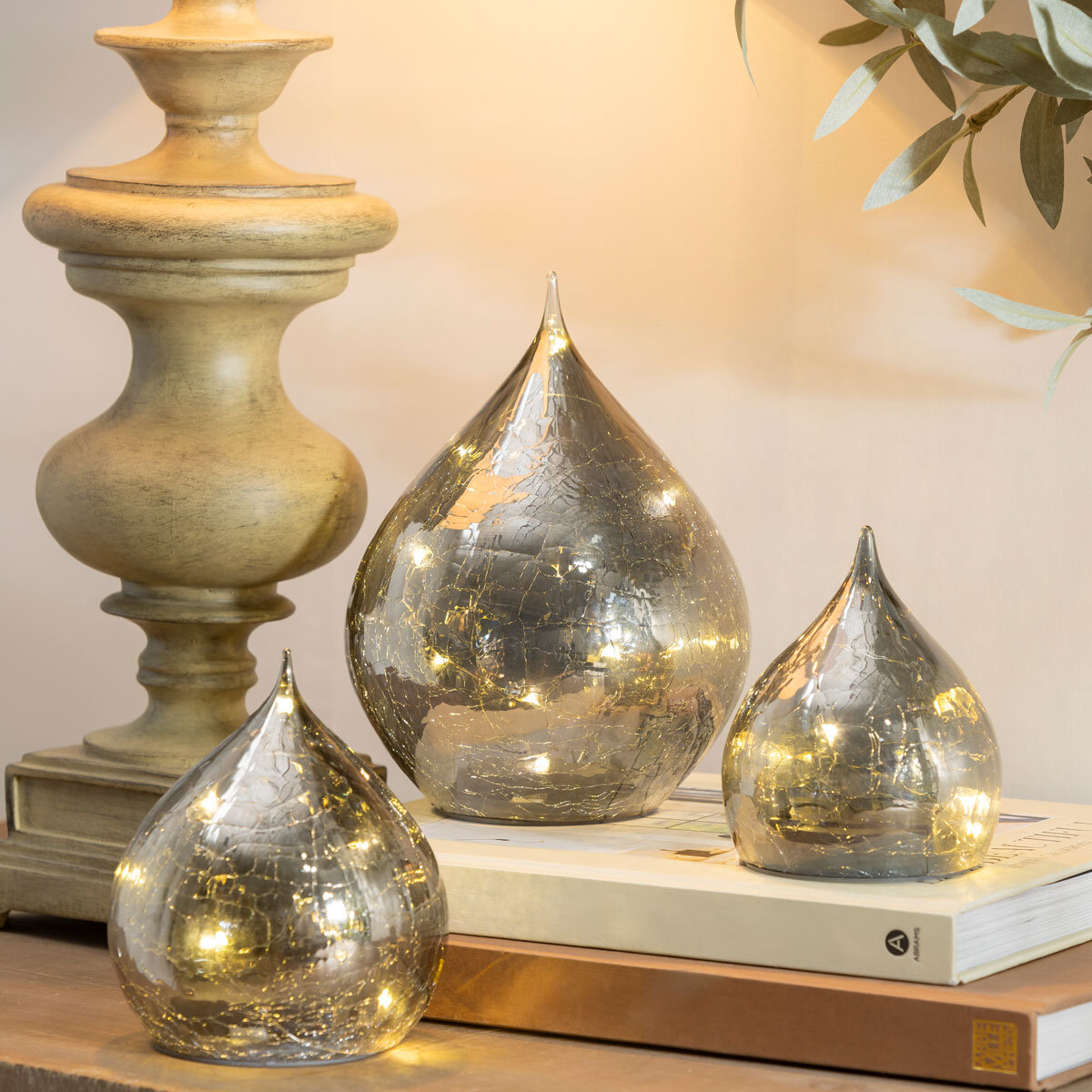 LED GLASS RAINDROP