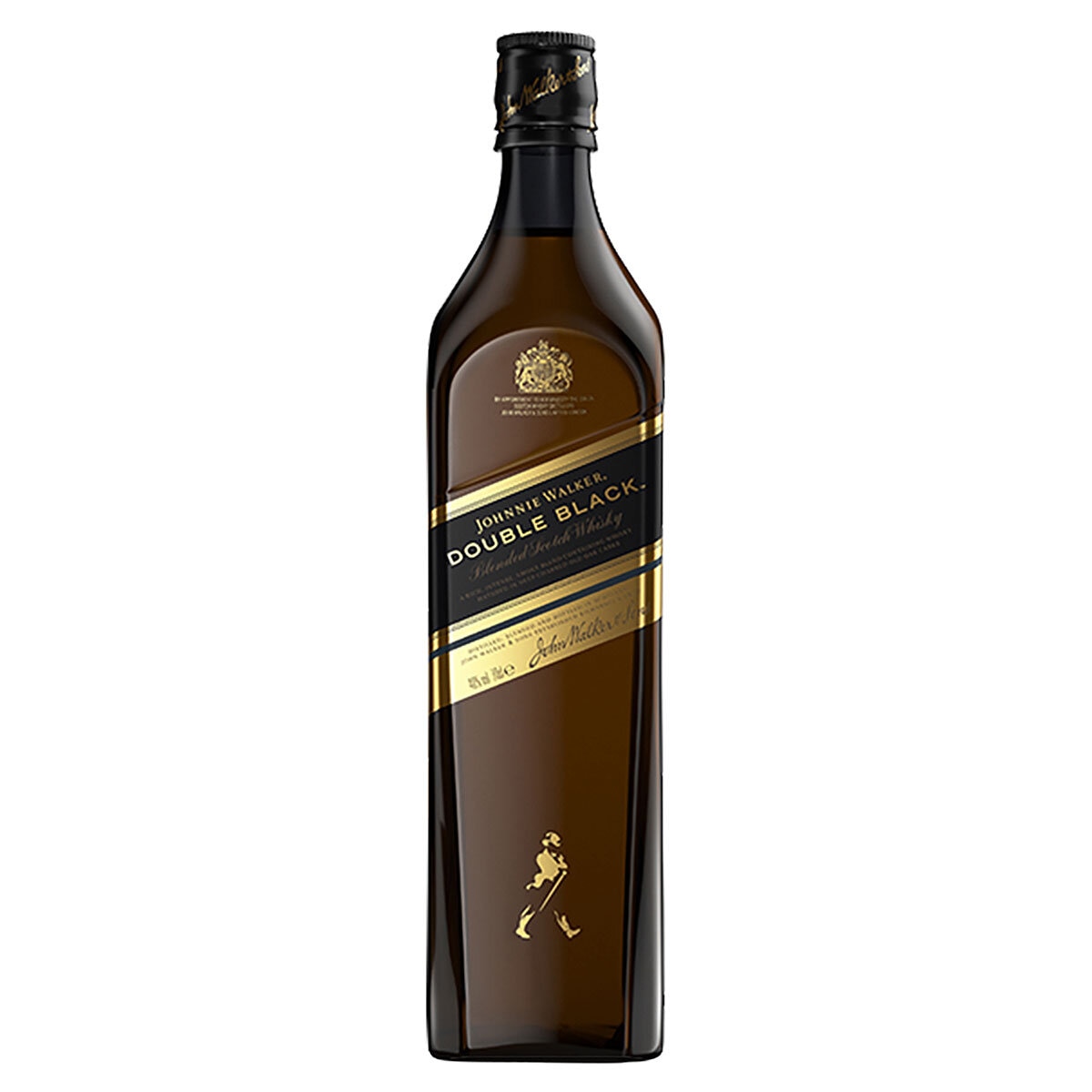 Johnnie Walker Double Black Label Blended Scotch Whisky, 70cl