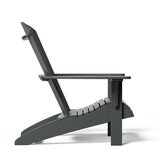 Leisure Line Adirondack Faux Wood Garden Chair in Grey Leisure Line Adirondack Faux Wood Garden Chair in Grey