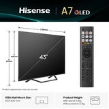 Buy Hisense 43A7QTUK 43 Inch QLED HD Smart TV at Costco.co.uk Buy Hisense 43A7QTUK 43 Inch QLED HD Smart TV at Costco.co.uk