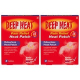 Deep Heat Pain Relief Heat Patch, 2 x 4 Pack