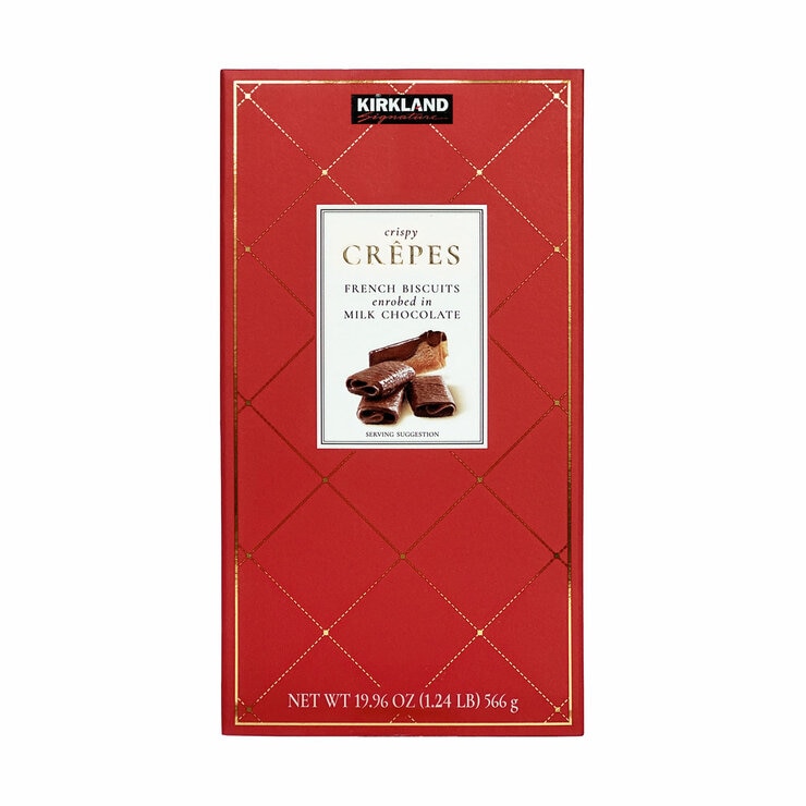 Kirkland Signature Milk Chocolate Crêpes, 566g in 2 Colours