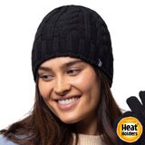 Heat Holders Ladies Original Thermal Hats 2 Pack in Black