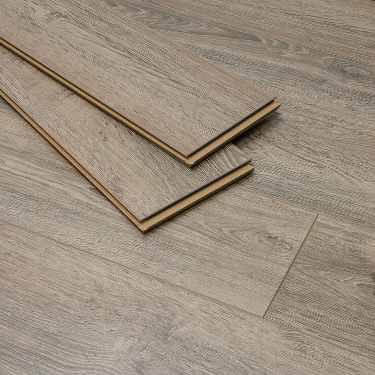 Close up image of laid floor with planks on top Close up image of laid floor with planks on top