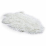 Bowron Tibetan Sheepskin Rug in White, 60 x 90 cm Bowron Tibetan Sheepskin Rug in White, 60 x 90 cm