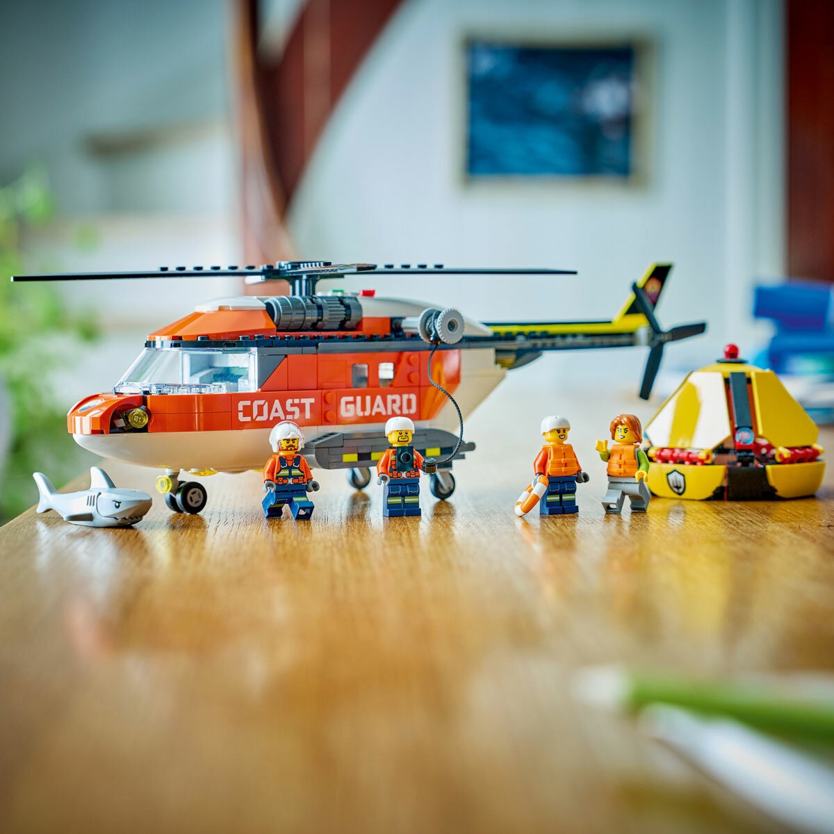 LEGO City Coast Guard with Helicopter - Model 60503 (7+ Years)
