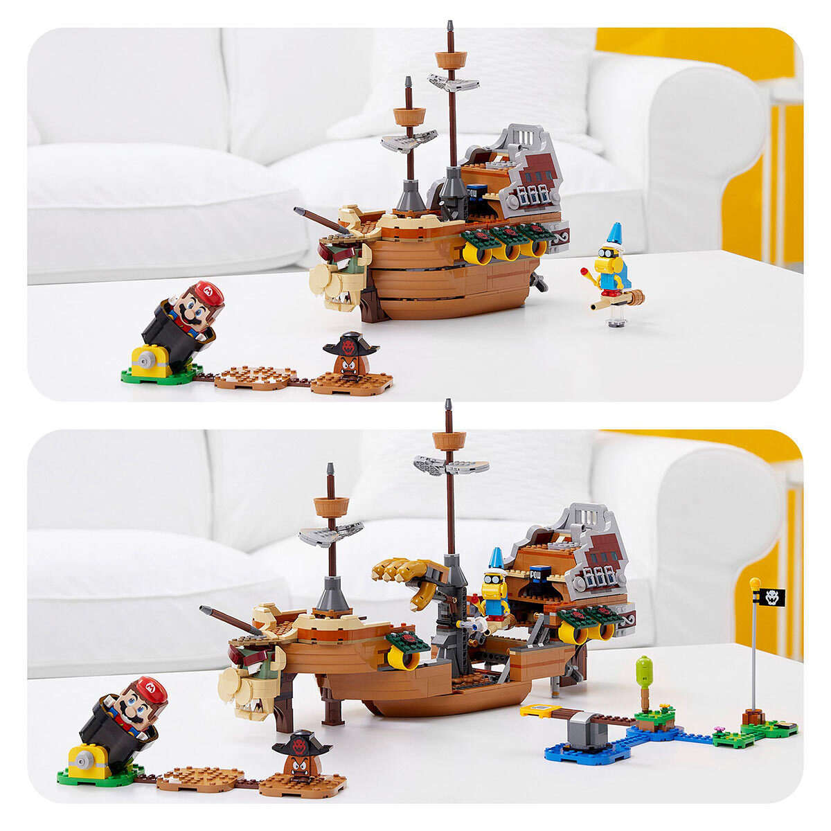 Buy LEGO Super Mario Bowser's Airship Expansion Set Details Image at Costco.co.uk