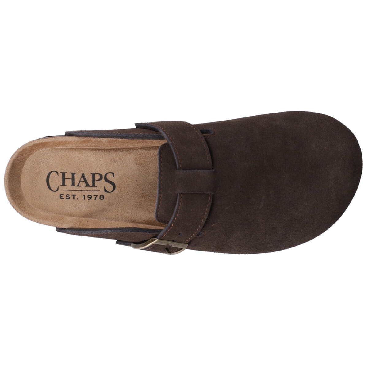 Chaps Unisex Sueded Clog